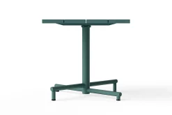 Fred's Square Bistreau Kleiner quadratischer Gartentisch, grün, 80x80x76 cm