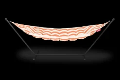 Headdemock Superb Stripe Orange Creme Hängematte mit Gestell, 270x138x110 cm