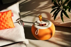 Humpty Outdoor Outdoor-Beistelltische, orange, 65x65x35 cm