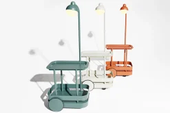 Jolly Trolley Mobile Bartisch, grün, 78x55x200 cm