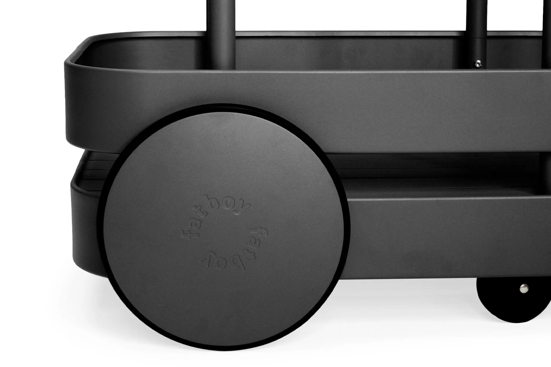 Jolly Trolley Mobile Bartisch, schwarz, 78x55x200 cm