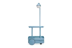 Jolly Trolley Mobile Bartisch, blau, 78x55x200 cm