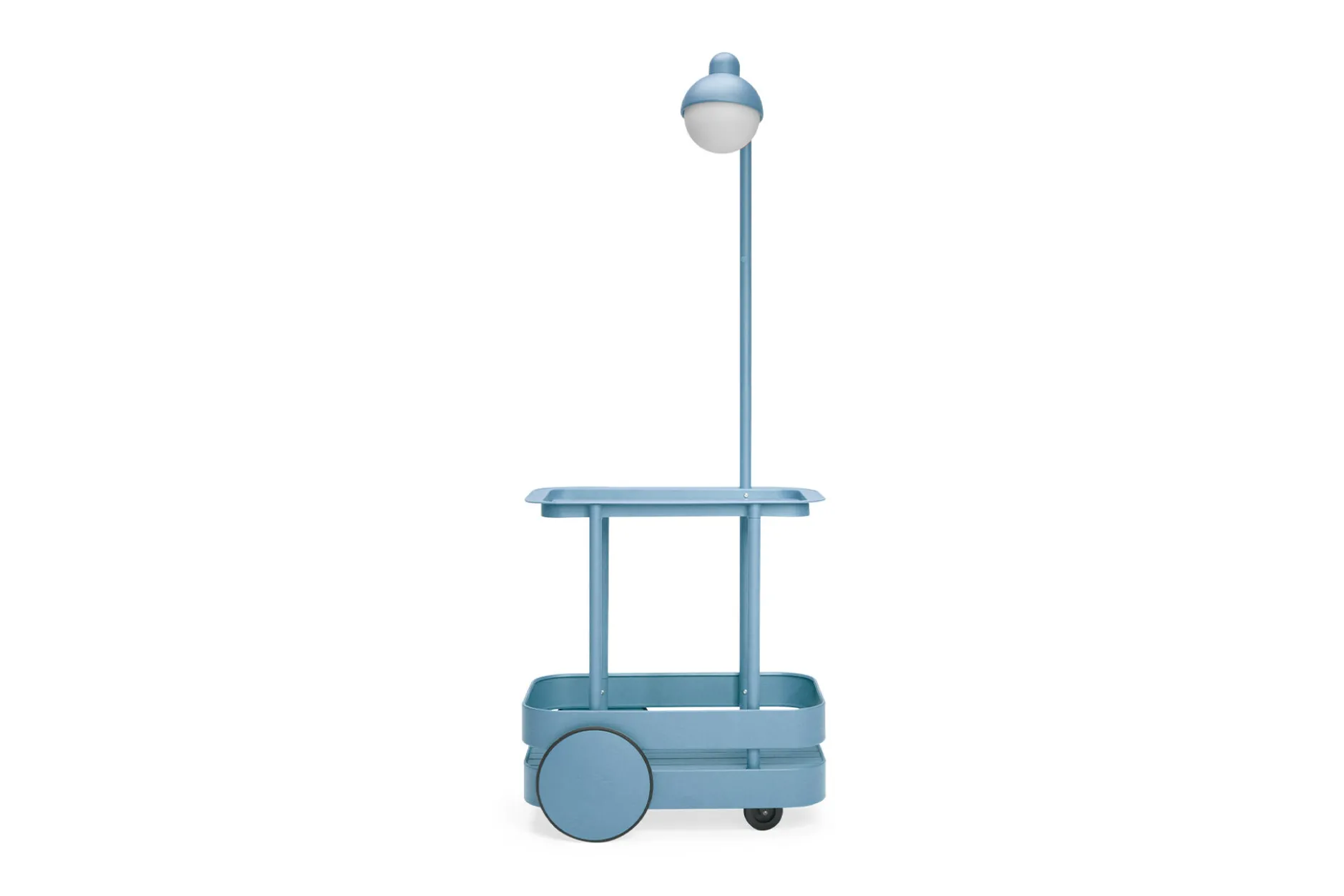 Jolly Trolley Mobile Bartisch, blau, 78x55x200 cm