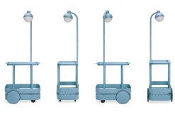 Jolly Trolley Mobile Bartisch, blau, 78x55x200 cm