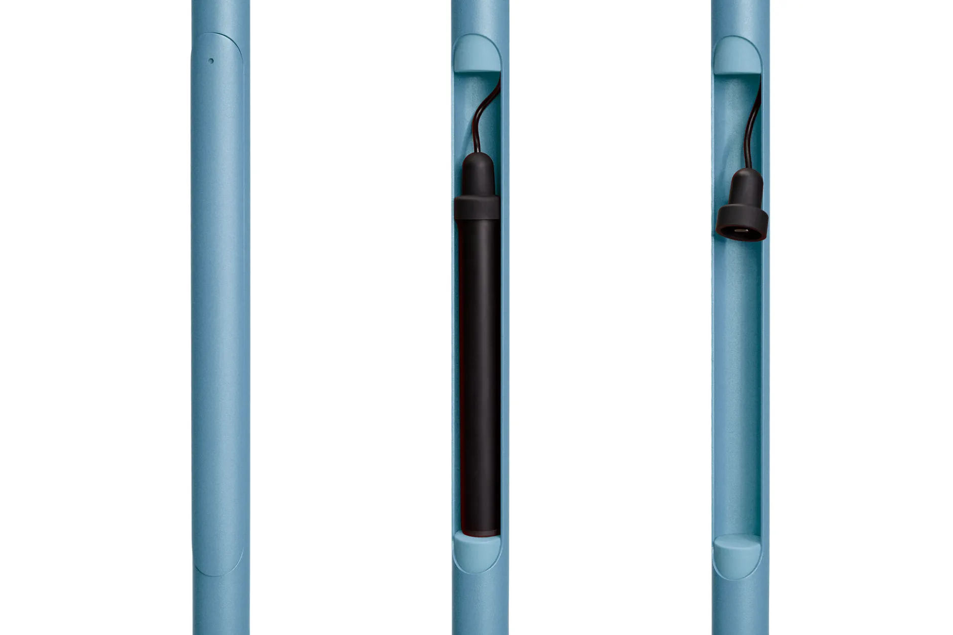 Jolly Trolley Mobile Bartisch, blau, 78x55x200 cm