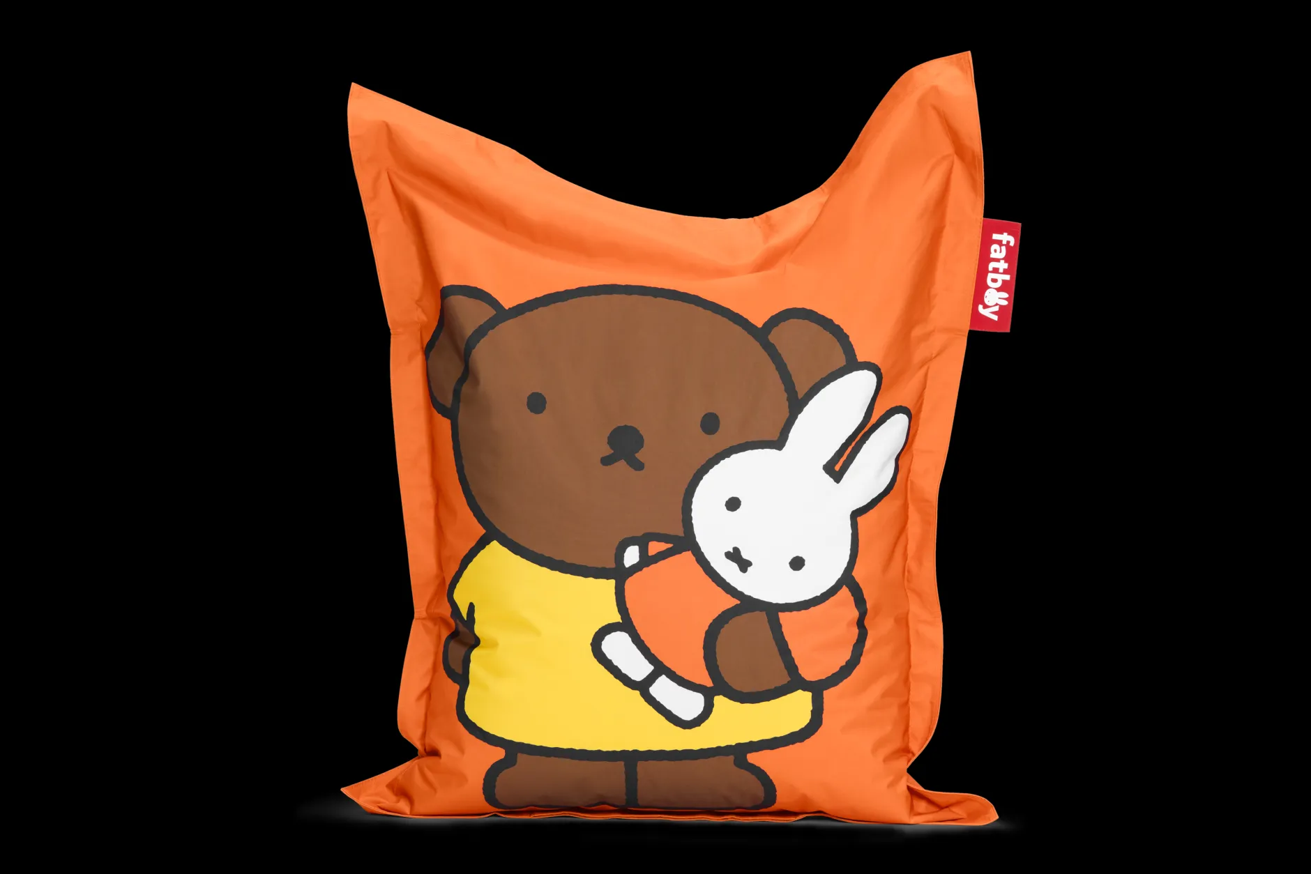Junior Nylon x Miffy / Boris Miffy Sitzsack Boris, orange, 130x100 cm