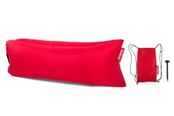 Lamzac 3.0 Aufblasbarer Sitzsack, rot, 185x83x50 cm