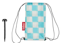 Lamzac 3.0 Aufblasbarer Sitzsack, weiß, 185x83x50 cm