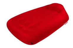 Lamzac L Aufblasbarer Sitzsack, rot, 190x105x45 cm