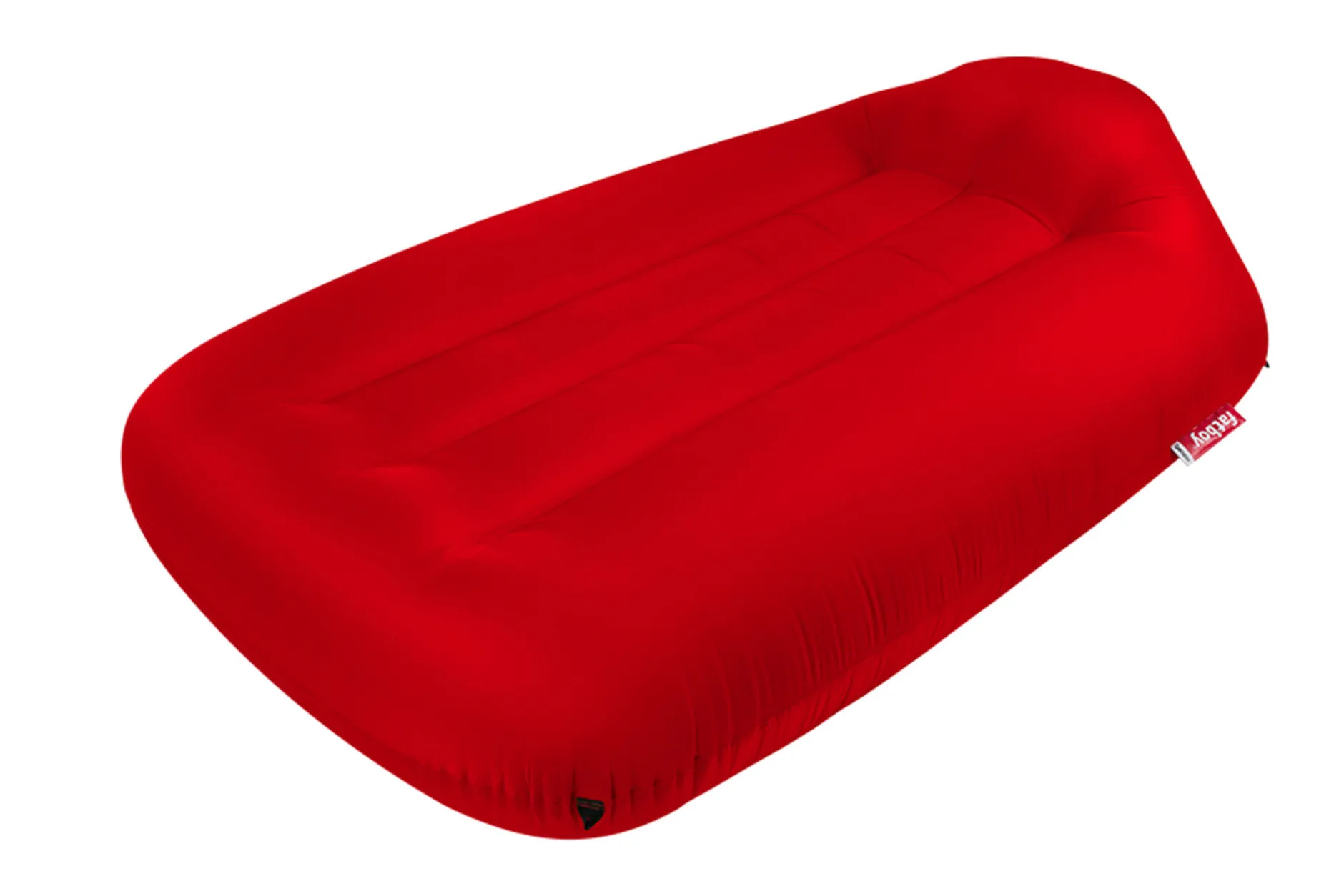 Lamzac L Aufblasbarer Sitzsack, rot, 190x105x45 cm