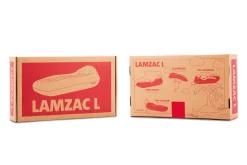 Lamzac L Aufblasbarer Sitzsack, rot, 190x105x45 cm