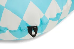 Lamzac L Aufblasbarer Sitzsack, weiß, 190x105x45 cm