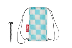 Lamzac L Aufblasbarer Sitzsack, weiß, 190x105x45 cm