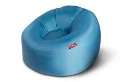 Lamzac O Aufblasbarer Sitzsack, blau, 110x103x62 cm