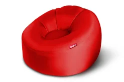 Lamzac O Aufblasbarer Sitzsack, rot, 110x103x62 cm