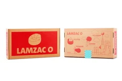 Lamzac O Aufblasbarer Sitzsack, weiß, 110x103x62 cm