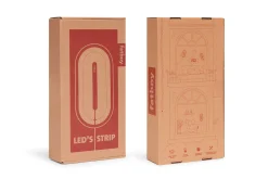 Led's Strip Wandleuchte, beige, 36.5x18.9x7 cm