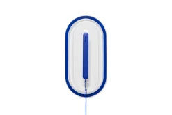 Led's Strip Wandleuchte, blau, 36.5x18.9x7 cm