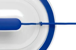 Led's Strip Wandleuchte, blau, 36.5x18.9x7 cm