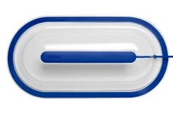 Led's Strip Wandleuchte, blau, 36.5x18.9x7 cm
