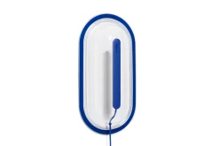 Led's Strip Wandleuchte, blau, 36.5x18.9x7 cm