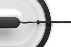 Led's Strip Wandleuchte, schwarz, 36.5x18.9x7 cm