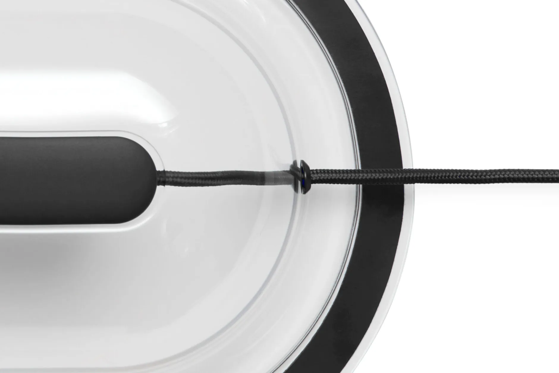Led's Strip Wandleuchte, schwarz, 36.5x18.9x7 cm