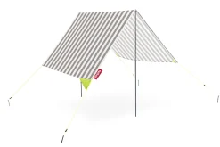 Miasun Tragbares Strandzelt, grau, 330x190x140 cm