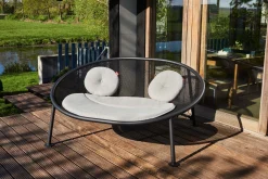 Netorious Pillow Outdoor-Kissen für Netorious 2.0, grau, 135x100x4 cm
