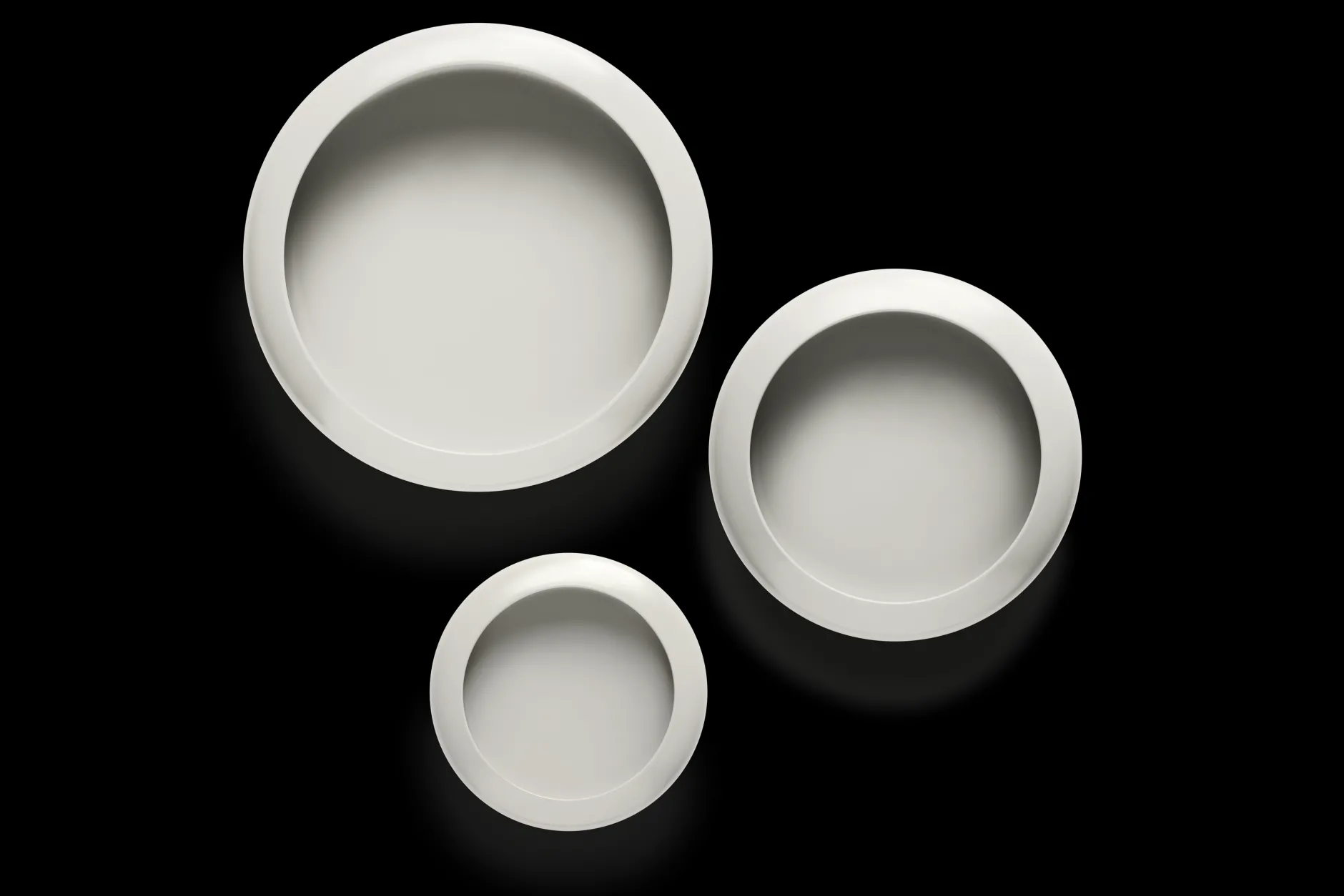 Oloha Trio Wandleuchten-Set,cm