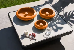 Oloha Trio Wandleuchten-Set, orange,cm