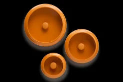 Oloha Trio Wandleuchten-Set, orange,cm