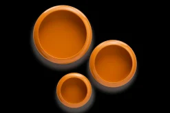 Oloha Trio Wandleuchten-Set, orange,cm