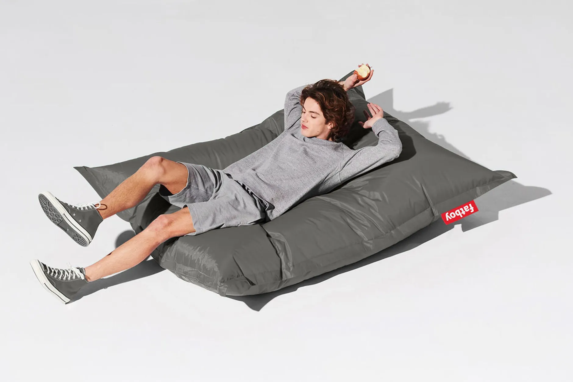 Original Indoor Sitzsack, silver, 140x180 cm