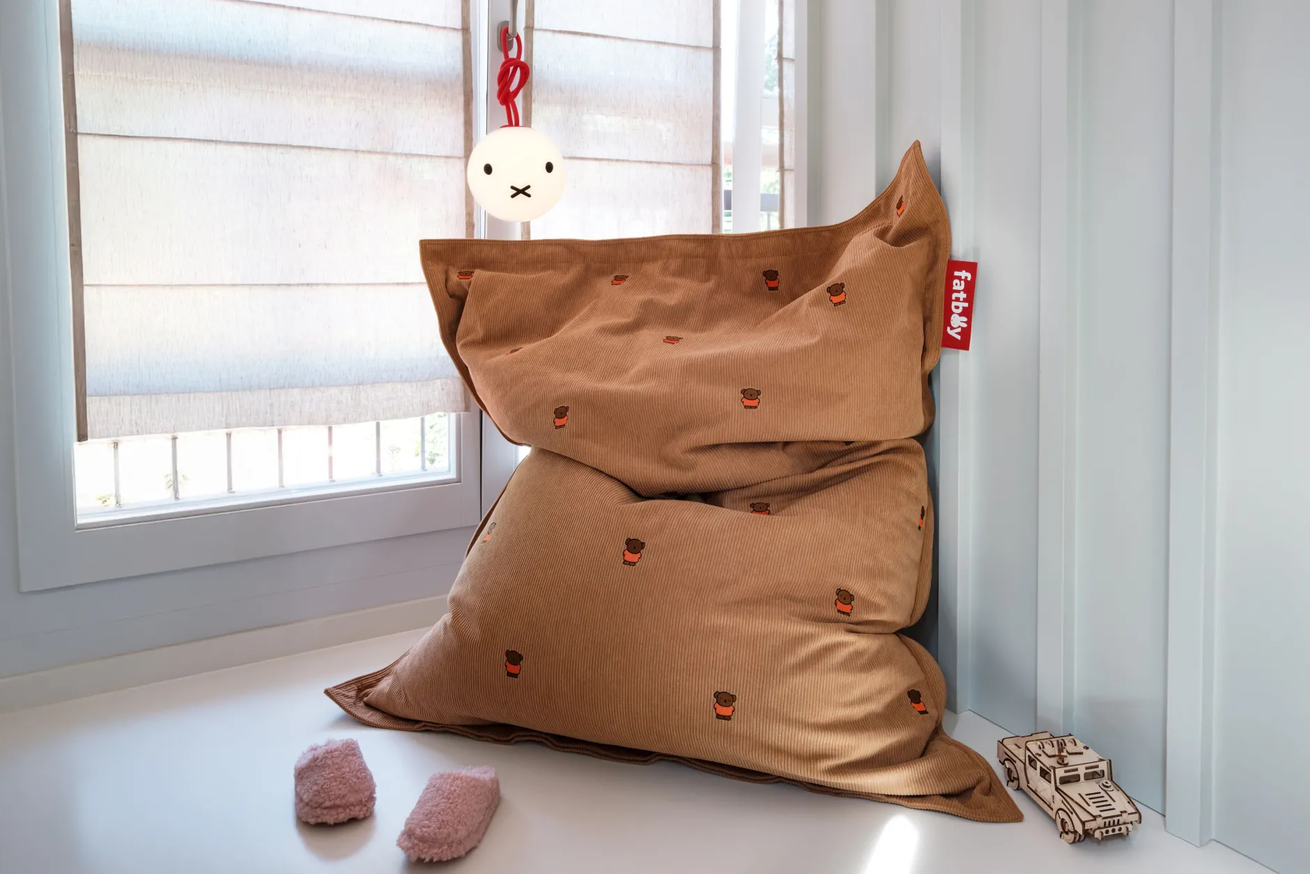 Original Slim Cord x Boris Miffy Sitzsack Boris, 120x155 cm