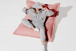 Original Slim Teddy Teddy-Sitzsack, rosa, 155x120 cm