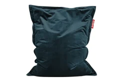 Original Slim Velvet Samt-Sitzsack, blau, 120x155 cm