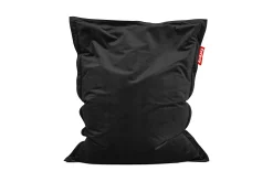 Original Slim Velvet Samt-Sitzsack, schwarz, 120x155 cm