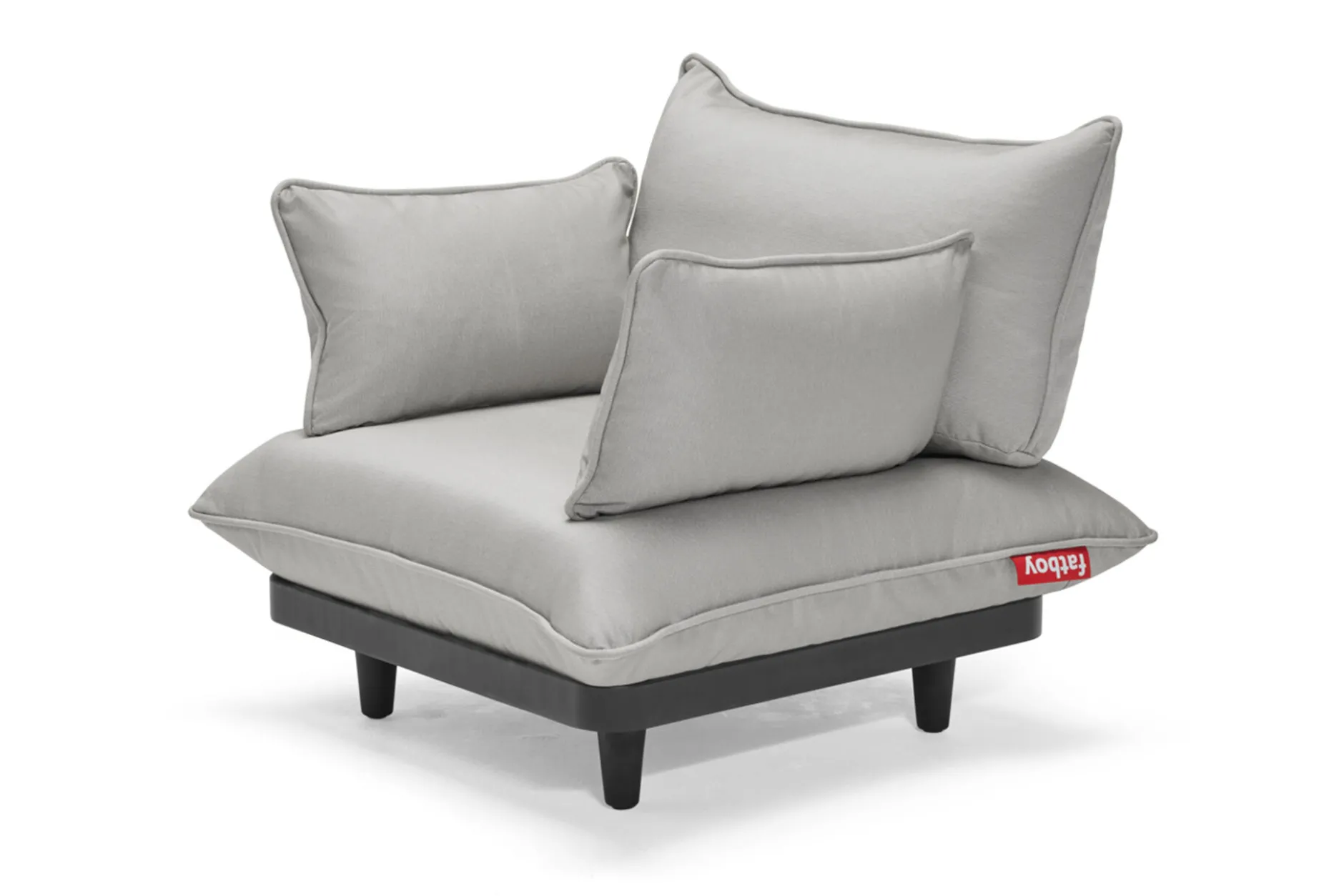 Paletti Armrest Set Royal Paletti-Armlehnen, grau, 69x40 cm