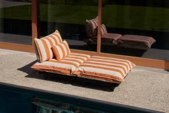 Paletti Daybed Fauteuil lounge d’extérieur modulaire, 190x100x90 cm