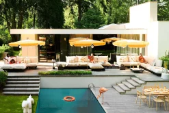 Paletti Daybed Modularer Outdoor-Loungesessel, 190x100x90 cm