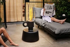 Paletti Hocker Modulare Outdoor-Hocker, grau, 100x100x45 cm