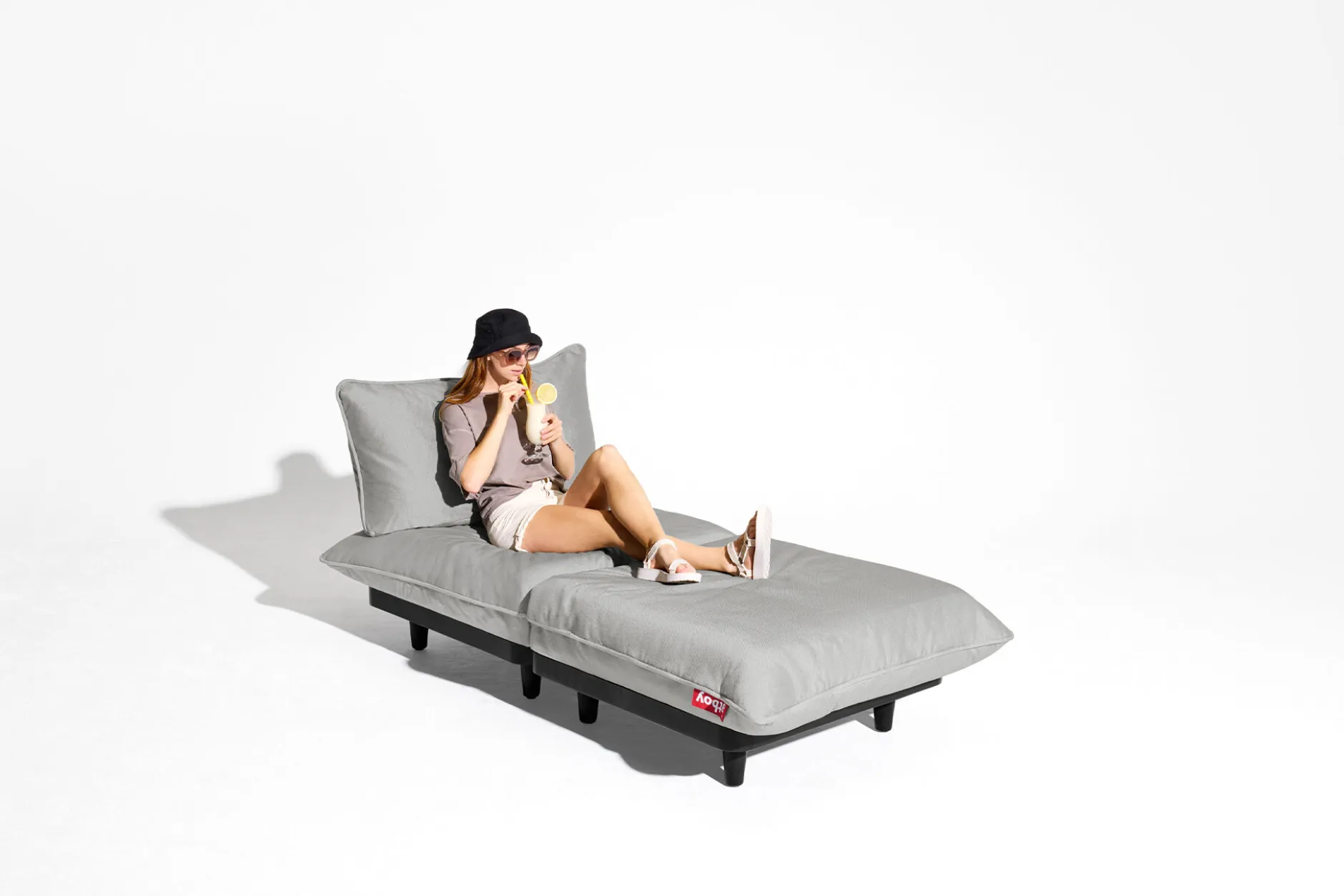 Paletti Lounge Chair Royal Modularer Outdoor-Loungesessel, 100x100x90 cm