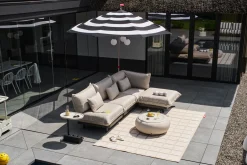 Paletti Lounge Sofa Royal Modulares Outdoor-Loungesofa, 190x100x90 cm