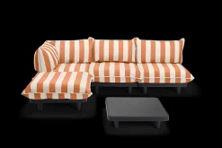 Paletti Set Large + Table Modulares Outdoor-Loungeset, 280x190x90 cm