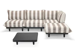 Paletti Set Large + Table Modulares Outdoor-Loungeset, 280x190x90 cm