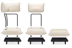 Paletti Set Large + Table Modulares Outdoor-Loungeset, 280x190x90 cm