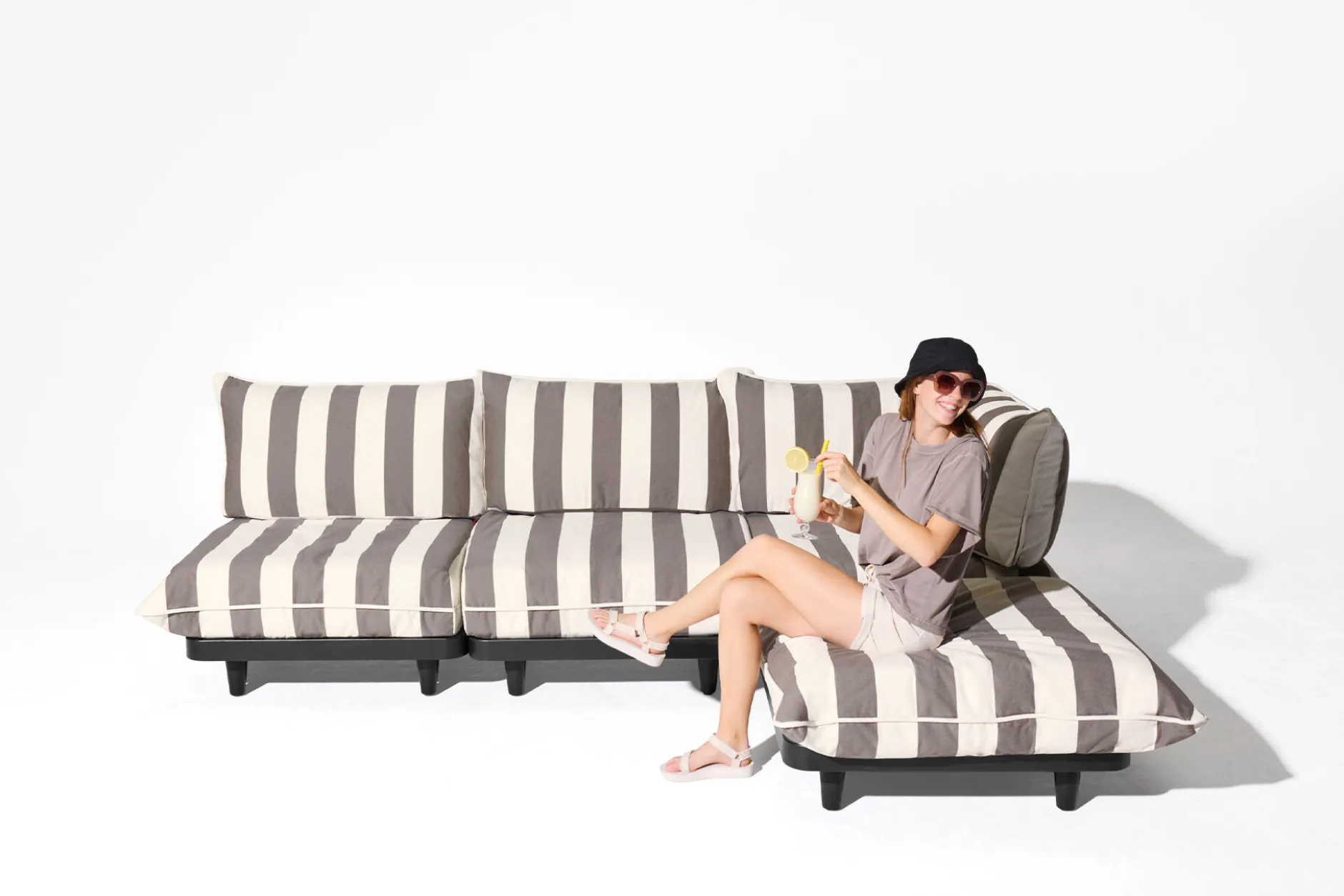 Paletti Set Large Modulares Outdoor-Loungeset, 280x190x90 cm