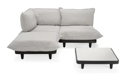Paletti Set Medium + Table Modulares Outdoor-Loungeset, 190x190x90 cm