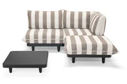 Paletti Set Medium + Table Modulares Outdoor-Loungeset, 190x190x90 cm